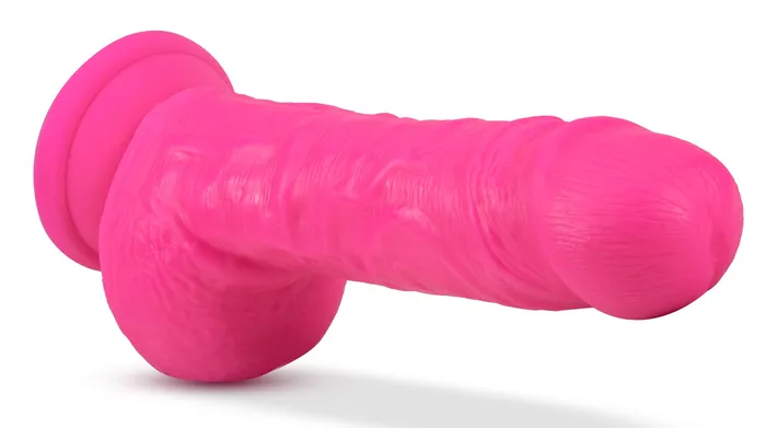 Blush Dildos | Neo - 9 Inch Dual Density Dildo - Neon Blush Dildos | Neo - 9 Inch Dual Density Dildo - Neon
