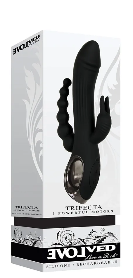 Trifecta Vibrator - The Ultimate Pleasure Experience | Evolved Novelties Vibrators Trifecta Vibrator - The Ultimate Pleasure Experience | Evolved Novelties Vibrators