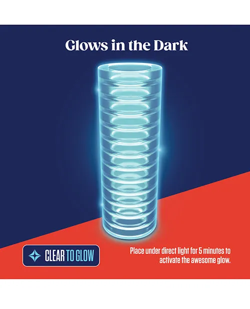 Dildos Blush Novelties Blush Rize Ribz Clear