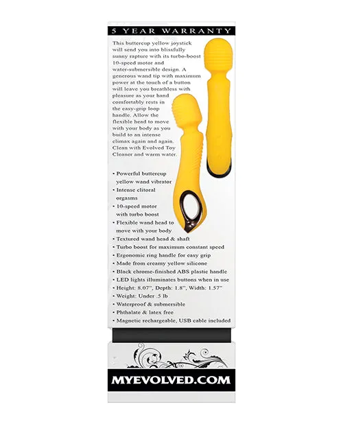 Evolved Novelties INC Vibrators Evolved Buttercup Yellow