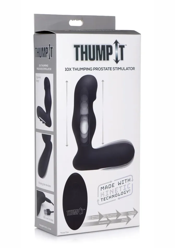 Male Sex Toys Thumpit ThumpIt Rechargeable Silicone Thumping Prostate Stimulator