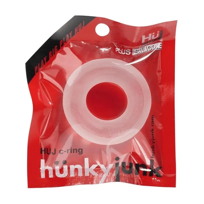 Hunky Junk Silicone Cock Ring Frost DUS Male Sex Toys