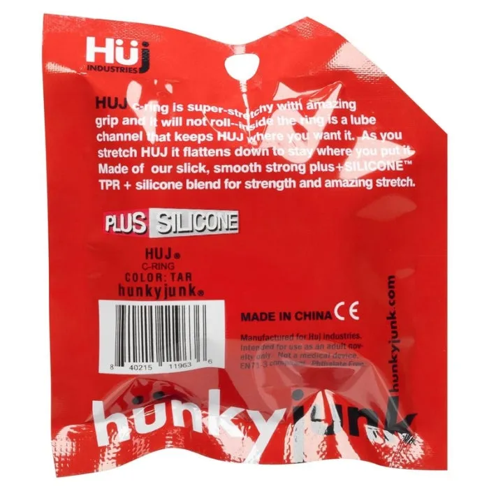 Hunky Junk Silicone Cock Ring Frost DUS Male Sex Toys