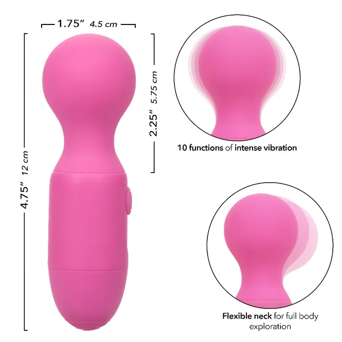 CalExotics Vibrators First Time Rechargeable Massager Pink CalExotics Vibrators First Time Rechargeable Massager Pink