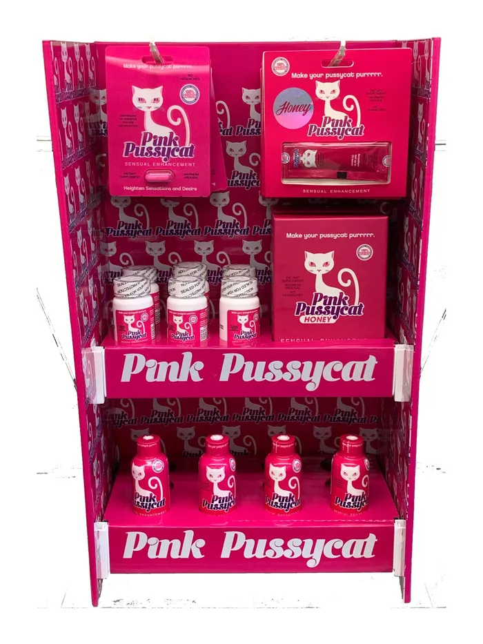 Pink Pussycat Display Cousins Group Vibrators