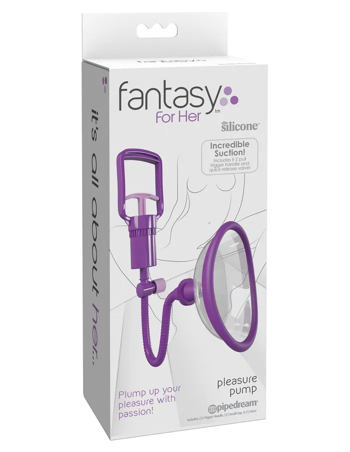 Pipedream Vibrators Fantasy for Her Manual Pleasure Pump Purple