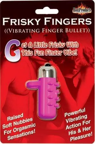 Vibrators Hott Products Frisky Fingers magenta