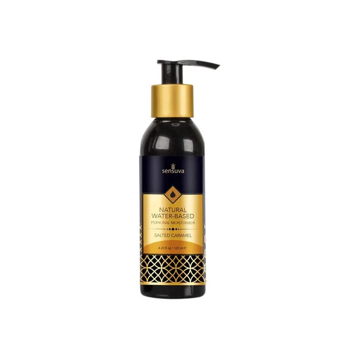 Vibrators Sensuva Natural WaterBased Personal Moisturizer 423 Fl Oz Salted Caramel
