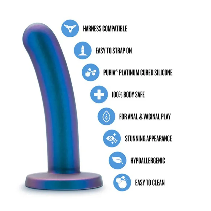 Vibrators Temptasia Surrender Peg Intermediate Blue Lust Blush