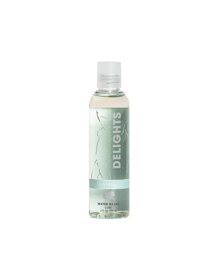 Wet Vibrators Delight Water Based Whipped Cream Flavored Lube 4 Oz