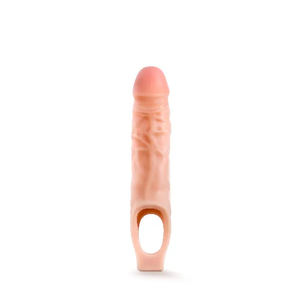 Blush Dildos Performance 9 Inch Cock Sheath Penis Extender Vanilla