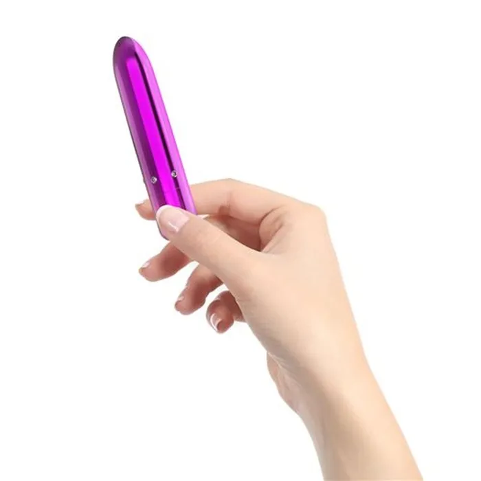 PowerBullet Pretty Point 4in Power Bullet Purple Vibrators